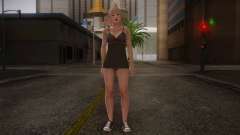 Albino Girl для GTA San Andreas