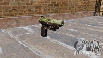 Пистолет FN Five-seveN LAM Green Camo для GTA 4