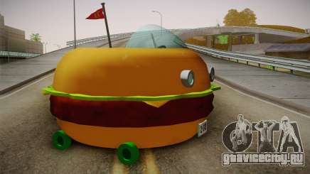 Spongebobs Burger Mobile для GTA San Andreas