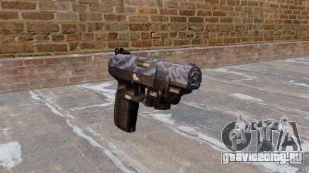 Пистолет FN Five-seveN LAM Blue Camo для GTA 4