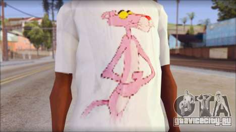 Pink Panther T-Shirt Mod для GTA San Andreas