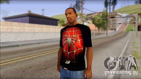 Spiderman 3 T-Shirt для GTA San Andreas