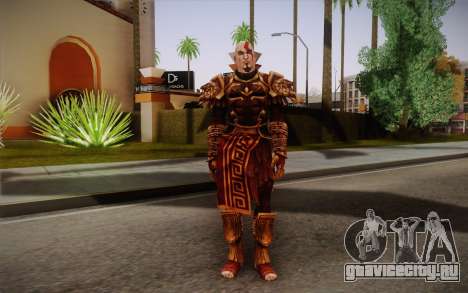 Kratos God Armor для GTA San Andreas