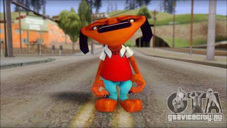 Roofus the Hound from Fur Fighters Playable для GTA San Andreas