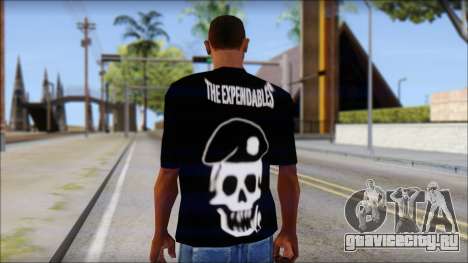 The Expendables Fan T-Shirt v1 для GTA San Andreas
