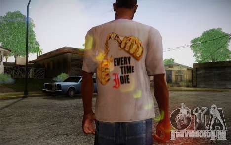 Everytime I Die T-Shirt для GTA San Andreas