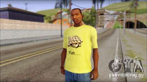 Waffle T-Shirt для GTA San Andreas