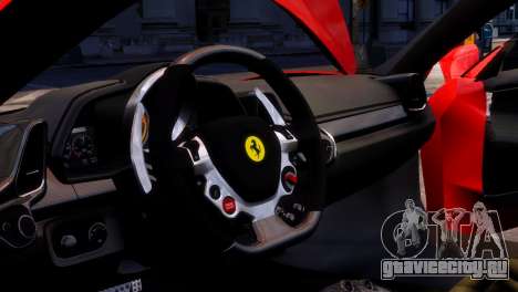 Ferrari 458 Italia 2010 для GTA 4