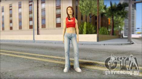 Young Street Girl для GTA San Andreas