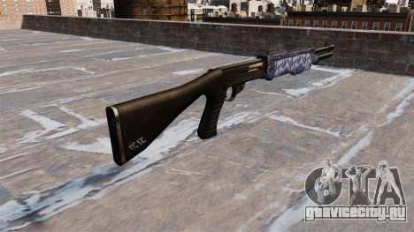 Ружьё Franchi SPAS-12 Blue tiger для GTA 4