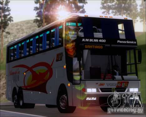 Busscar Jum Buss 400 Volvo B10R Pullman Del Sur для GTA San Andreas