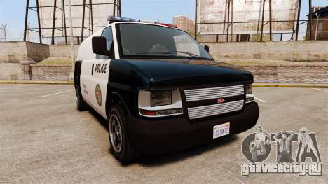 Vapid Speedo Los Santos Police [ELS] для GTA 4