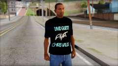 David Guetta Gettin Over T-Shirt для GTA San Andreas