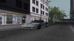 Chevrolet Corvette Z06 Police для GTA San Andreas