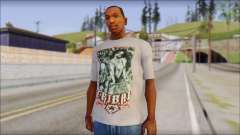Tribal tee Mouse Inked White T-Shirt для GTA San Andreas