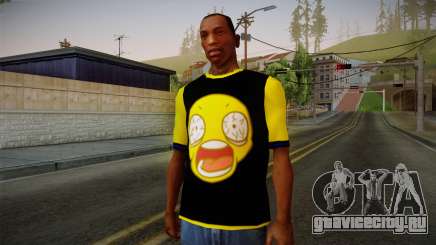 Black & Yellow T-Shirt для GTA San Andreas