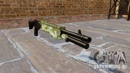 Ружьё Franchi SPAS-12 Green Camo для GTA 4