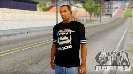Billabong T-Shirt Black для GTA San Andreas