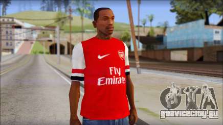 Arsenal 2013 T-Shirt для GTA San Andreas