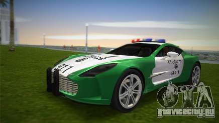 Aston Martin One-77 police для GTA Vice City