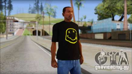 Nirvana T-Shirt для GTA San Andreas