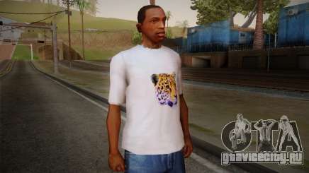 Leopard Shirt White для GTA San Andreas