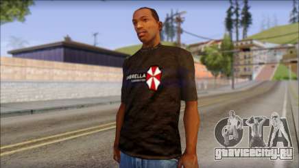 Umbrella Corporation Black T-Shirt для GTA San Andreas