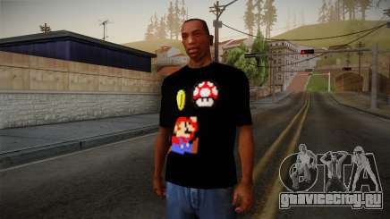 Mario Bros T-Shirt для GTA San Andreas