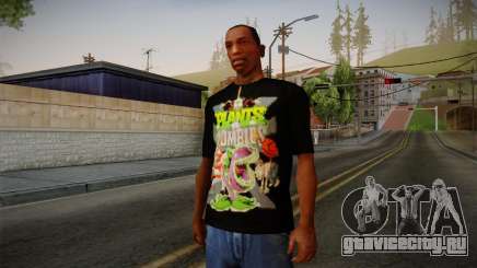 Plants versus Zombies T-Shirt для GTA San Andreas