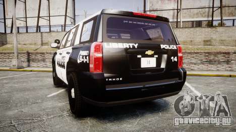 Chevrolet Tahoe 2015 Liberty Police [ELS] для GTA 4