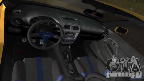 Subaru Impreza WRX 2002 Type 5 для GTA Vice City