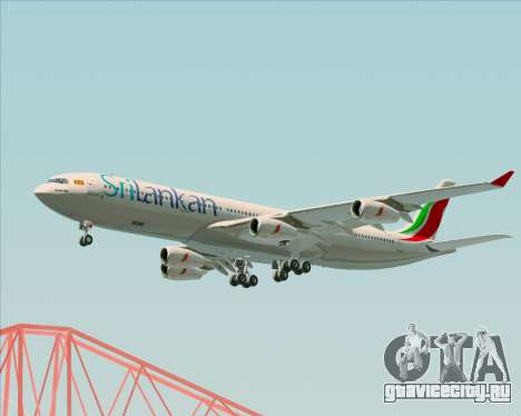 Airbus A340-313 SriLankan Airlines для GTA San Andreas