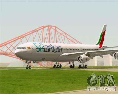 Airbus A340-313 SriLankan Airlines для GTA San Andreas