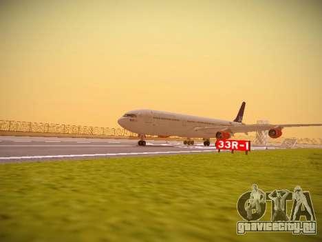 Airbus A340-300 Scandinavian Airlines для GTA San Andreas