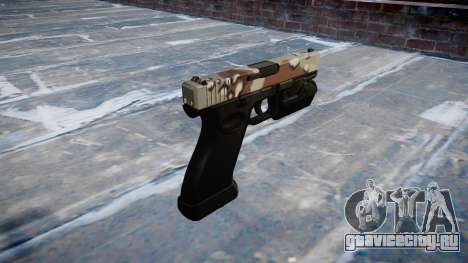 Пистолет Glock 20 choco для GTA 4