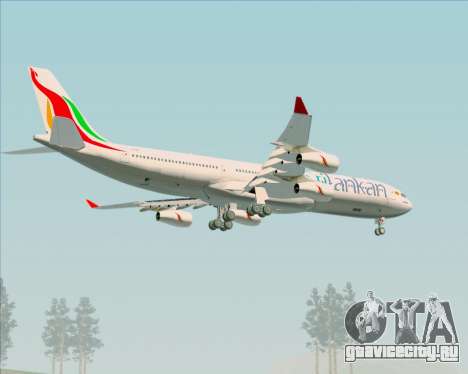 Airbus A340-313 SriLankan Airlines для GTA San Andreas