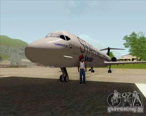 McDonnell Douglas MD-82 Spanair для GTA San Andreas