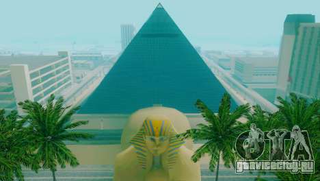 Новые текстуры пирамиды в Лас-Вентурасе для GTA San Andreas