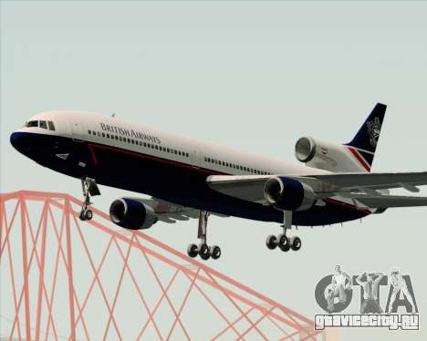 Lockheed L-1011 TriStar British Airways для GTA San Andreas
