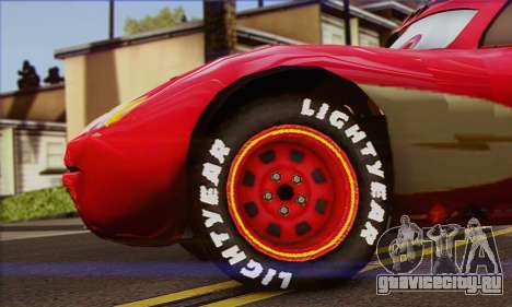 Lightning McQueen Radiator Springs для GTA San Andreas