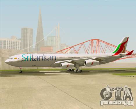 Airbus A340-313 SriLankan Airlines для GTA San Andreas