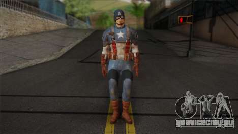 Captain America v1 для GTA San Andreas