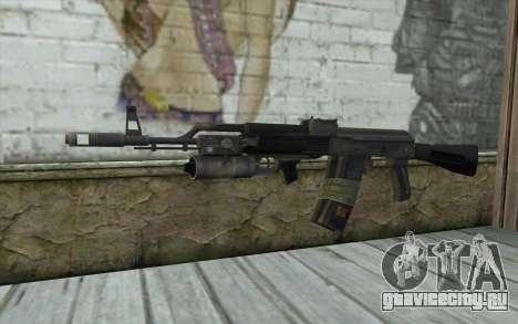 АК-101 с подствольником (Battlefield 2) для GTA San Andreas