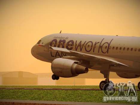 Airbus A320-214 LAN Oneworld для GTA San Andreas