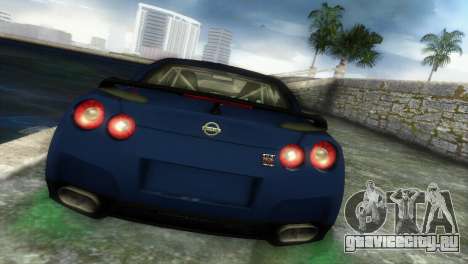 Nissan GT-R SpecV Black Revel для GTA Vice City