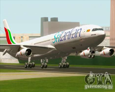 Airbus A340-313 SriLankan Airlines для GTA San Andreas