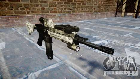 Автоматический карабин Colt M4A1 benjamins для GTA 4