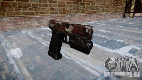Пистолет Glock 20 bloodshot для GTA 4