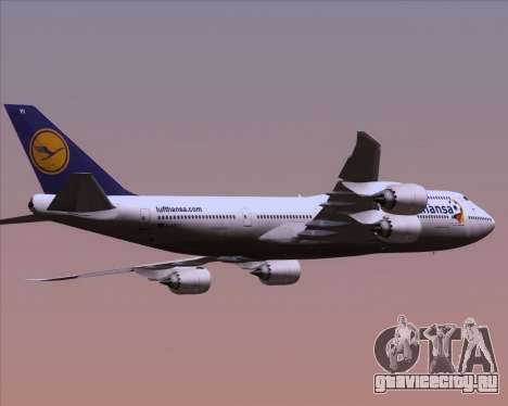 Boeing 747-830 Lufthansa - Fanhansa для GTA San Andreas