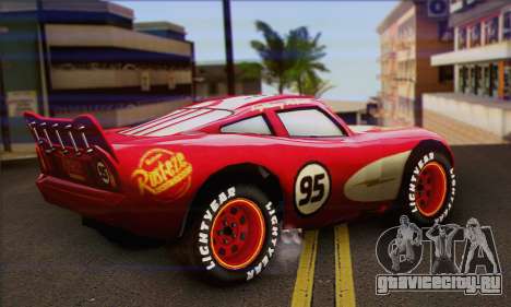 Lightning McQueen Radiator Springs для GTA San Andreas